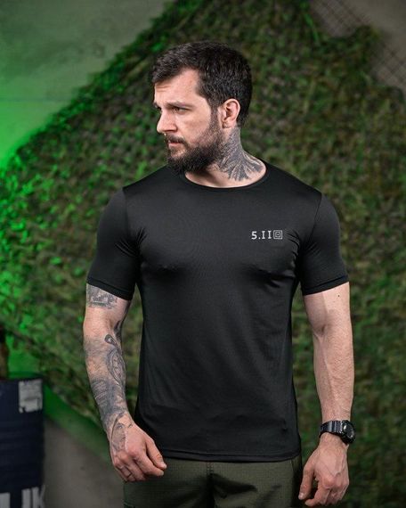Тактическая Футболка 5.11 black ПП7648