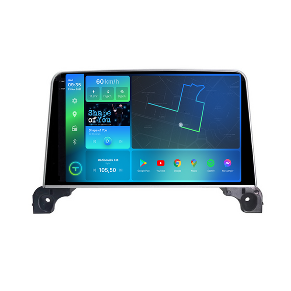 Штатна магнітола Torssen 2K Peugeot 4008/5008 2017+ FL9 4+64Gb 4G Carplay DSP | Зображення 1