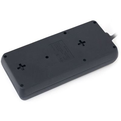 Сетевой фильтр питания REAL-EL RS-8 Protect 5m, black (EL122300024) | Зображення 3