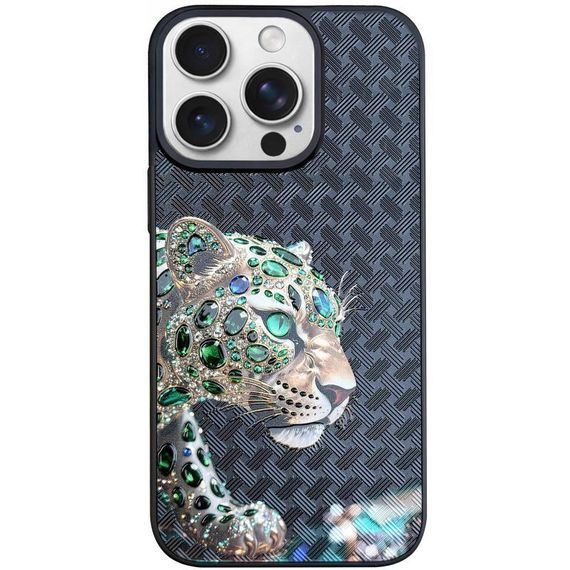 Чохол TPU+PC Crystal Hunt with MagSafe для Apple iPhone 16 Pro Max (6.9") Black