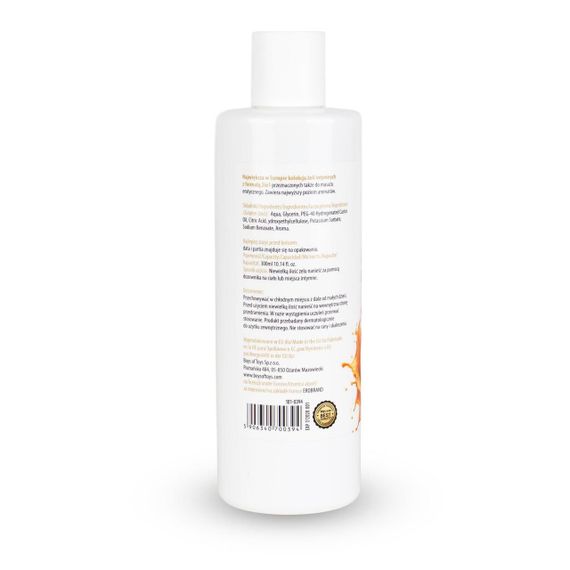 2в1 лубрикант та масажний гель - MyLove Aroma Series Intim&Massage Orange, 300 мл Sex Aura | Зображення 5