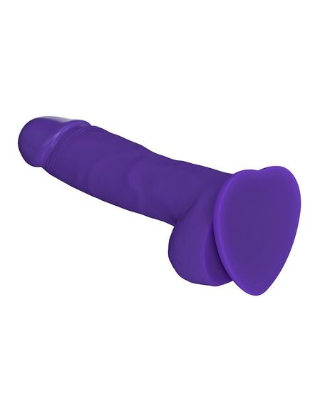 Реалістичний фалоімітатор Strap-On-Me SOFT REALISTIC DILDO Violet - Size XL | Зображення 1