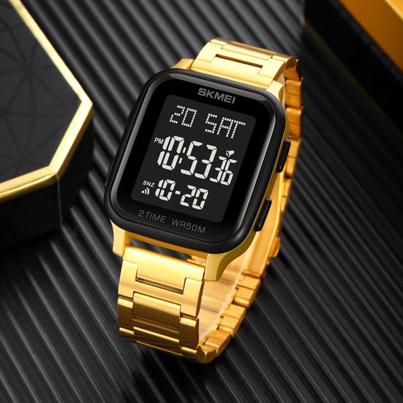 Наручний годинник Skmei 1859GD Gold | Зображення 3