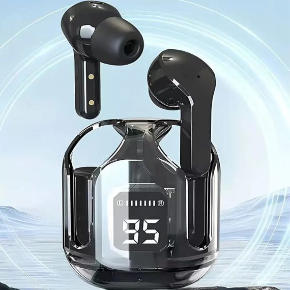 Бездротові Bluetooth-навушники HK3 TWS вакуумні з LED-дисплеєм, шумозаглушенням, мікрофоном, ігровим режимом і зарядним | Зображення 4