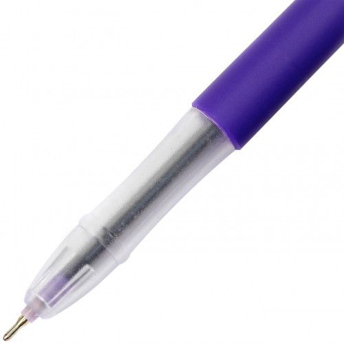 Ручка кулькова 7890PR Radius Face pen 0,7мм фіолетова | Зображення 2