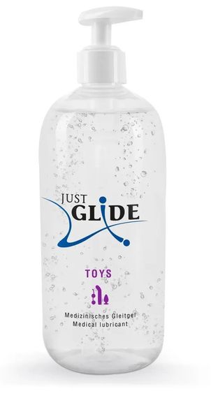 Лубрикант для секс-іграшок JUST GLIDE "Toy Lube", 500 МЛ Sex Aura