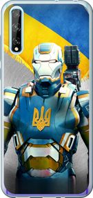 Чехол на Huawei P Smart S Украинский киборг "980u-1813-17620"