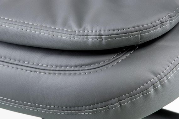 Кресло офисное для руководителя Murano gray экокожа | Зображення 7