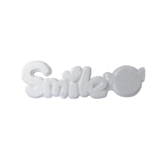 Пінопластова фігурка для творчості Santi Smile 742642 39.5 см 1 шт біла