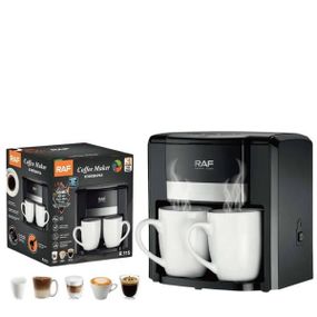 Кавоварка краплинна для 2х чашок 420 мл 650 Вт R115 Чорна