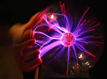 Настільна сенсорна лампа SV з блискавками RGB, плазмовий шар Чорний (sv101328) | Зображення 2