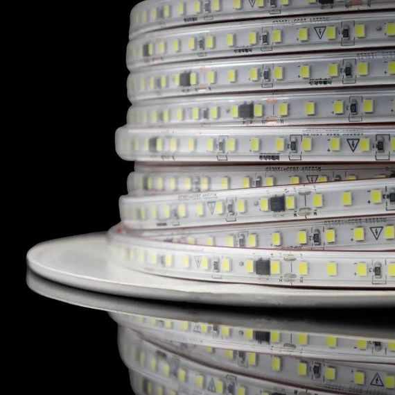 Світлодіодна LED стрічка PROLUM 220V 2835120 IP67 Series S Нейтральний-Білий 3800-4300K | Зображення 1