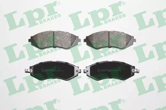 Передние тормозные колодки Ланос 1.6 R14 LPR - 05P682