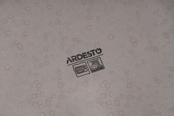 Тарілка ARDESTO десертна Trento, 20,5 см, сіра, кераміка (AR2920TG) | Зображення 7