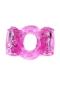 Ерекційне кільце Ring Double Pink Sex Aura