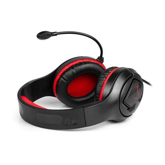 Навушники REAL-EL GDX-7590 Black-Red | Зображення 4