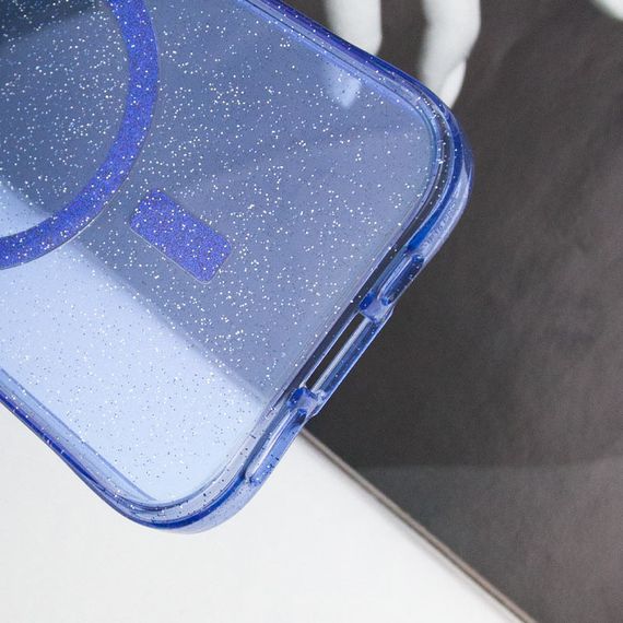 Чехол TPU Radiance with MagSafe для Apple iPhone 16 Pro (6.3") Blue | Зображення 2
