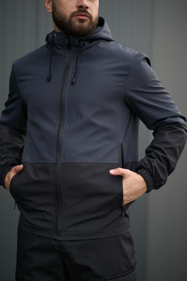Куртка Softshell light Intruder синьо-чорна | Зображення 1