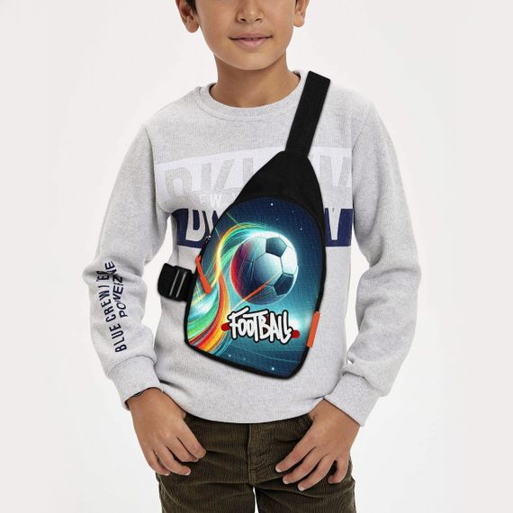Сумка через плечо детская Футбол 29х17 см сумка слинг для мальчика (02242)
