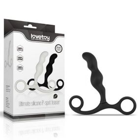 Стимулятор простати Lovetoy Ultimate Silicone P Spot Teaser, чорний