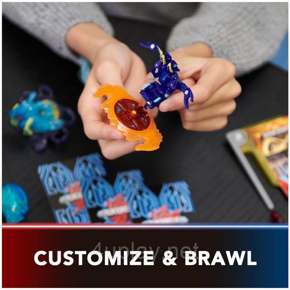 Bakugan Ultimate 6-Pack Special Attack Dragonoids Оригинал Бакуган Набор из 6 бакуганов | Зображення 3
