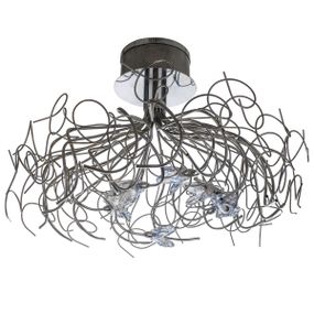 Люстра потолочная галогенная G4 20W CH (BR-01 086C/8)