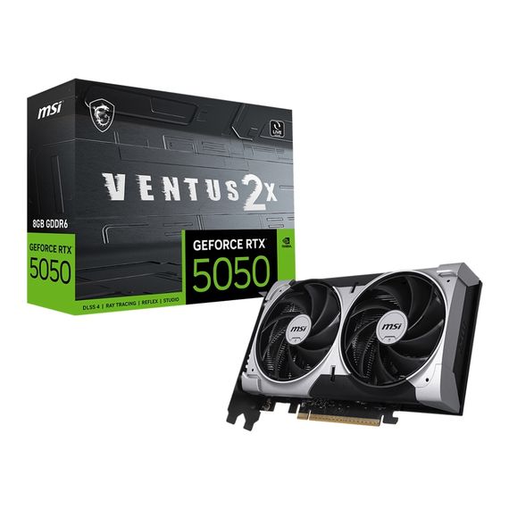 Відеокарта MSI GeForce RTX5050 8Gb VENTUS 2X OC (RTX 5050 8G VENTUS 2X OC) | Зображення 4