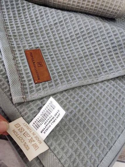 Полотенца вафельные Pupilla Menhattan 50х90 набор 6шт