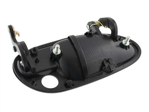 Opel Omega B (94-03) ліва чорна зовнішня передня ручка з отвором під ключ, Опель Омега Б | Зображення 1