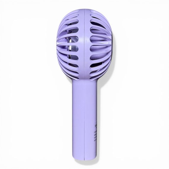 Вентилятор ручний YW-DC03 акумуляторний 3W, Type-C, 3 режими швидкості - Purple | Зображення 1