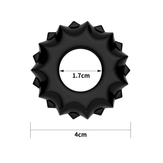 Ерекційне кільце - Power Plus Cockring 1 Black | Зображення 1