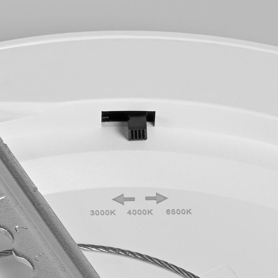 Світлодіодний світильник круглий VIDEX DL6R 12W 3000K-4000K-6500K White | Зображення 5