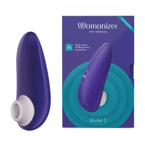 Вакуумный клиторальный стимулятор Womanizer Starlet 3 Indigo sexstyle