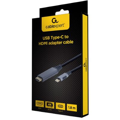 Кабель мультимедийный USB-C to HDMI M 1.8m 4K60Hz Cablexpert (CC-USB3C-HDMI-01-6) | Зображення 2