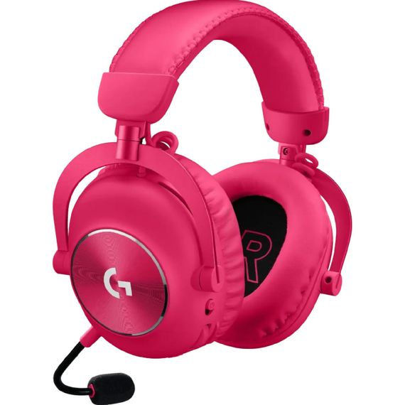 Навушники Logitech G Pro X 2 Lightspeed Wireless Magenta (981-001275) | Зображення 2