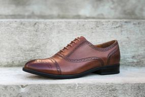 Светло-коричневые туфли оксворды 43 размер