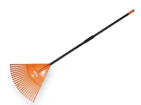 Граблі віялові Bradas 22 зубця черенок металевий KT-CX22H-M