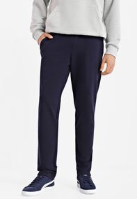 Штани чоловічі спортивні без манжету темно-синій, XL