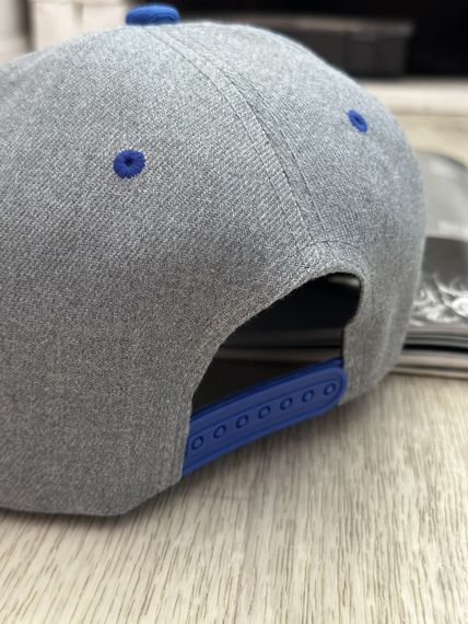 Кепка снепбек (Snapback) Atlanta Braves Сірий з синім 56-61р (9102) | Зображення 1