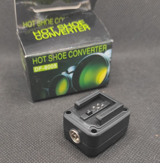 Перехідник під спалах "Hot shoe converter" DF-8005 | Зображення 1