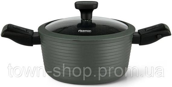 Кастрюля Fissman Brilliant 7.1л со съемными ручками FN-14383
