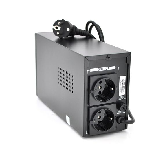 ДБЖ Ritar RTM500 (300W) Standby-L, LED, AVR, 1st, 2xSCHUKO socket, 1x12V4.5Ah, metal Case ( 260 х 85 х 140) Q4 | Зображення 1