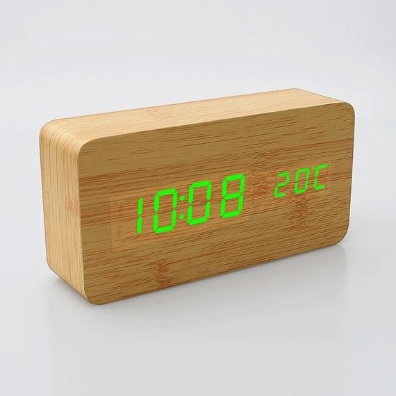 Настільний LED годинник-будильник з термометром XPRO VST-872-4 (234567557_306) | Зображення 1