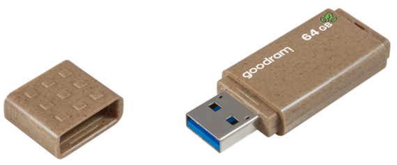 Flash Drive Goodram UME3 64GB USB3.0 Eco Friendly (UME3-0640EFR11) | Зображення 1