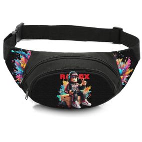 Сумка-бананка дитяча з принтом Roblox поясна сумка для хлопчика (4449)