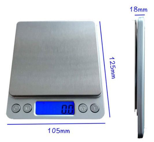 Ваги Professional Digital Table Top Scale 500гр / 0.1гр ювелірні, кухонні для спецій, парикмахерські | Зображення 6