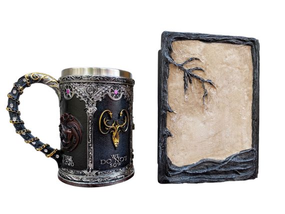 Подарунковий набір Кухоль 3D Сім Королівств і Блокнот 3D «Тінь Ворона» | Зображення 1