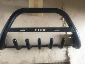 Кенгурятник WT004 (черный) для Fiat Doblo I 2001-2005 гг