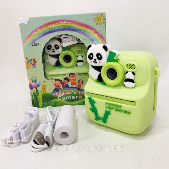 Фотопринтер с термопечатью детский, Детский фотоаппарат моментальной печати с принтером VT-73 | Зображення 5