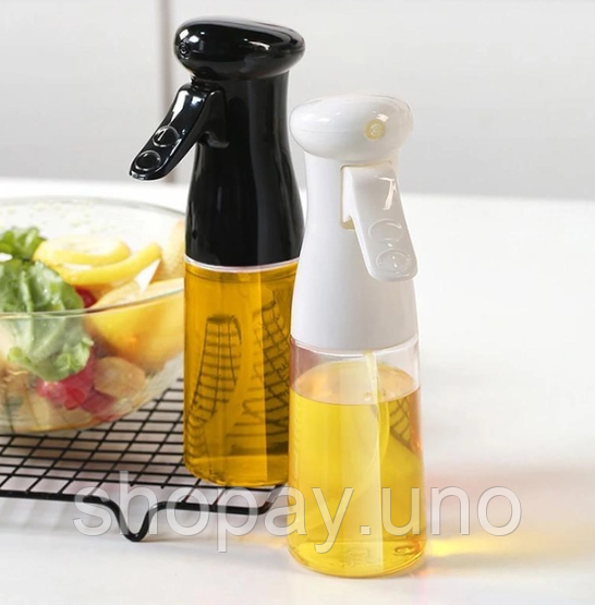 Диспенсер - розпилювач олії, оцту Oil Spray Bottle · Спрей - дозатор соусів, 200 мл